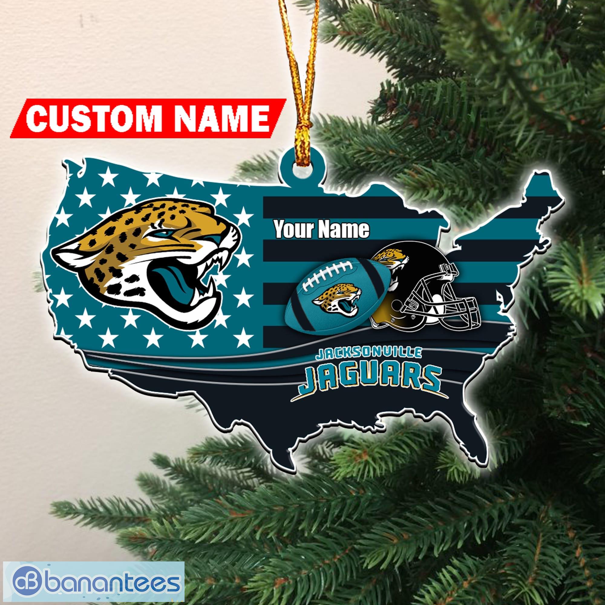 Jacksonville Jaguars NFL Family Holiday Santa Hat