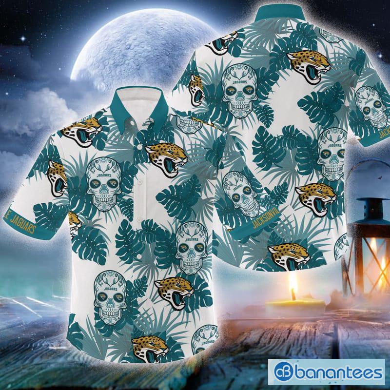 Jacksonville Jaguars NFL Flower 3D Hawaiian Shirt And Short For Fans -  Banantees