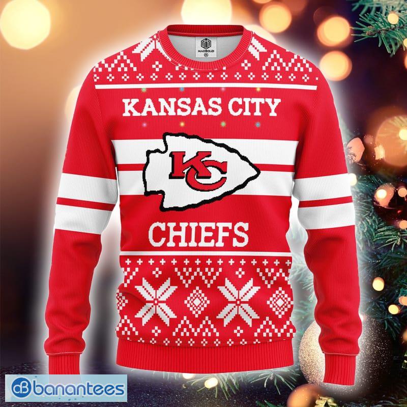 NFL Kansas City Chiefs New Season Weave Knitted Christmas 3D