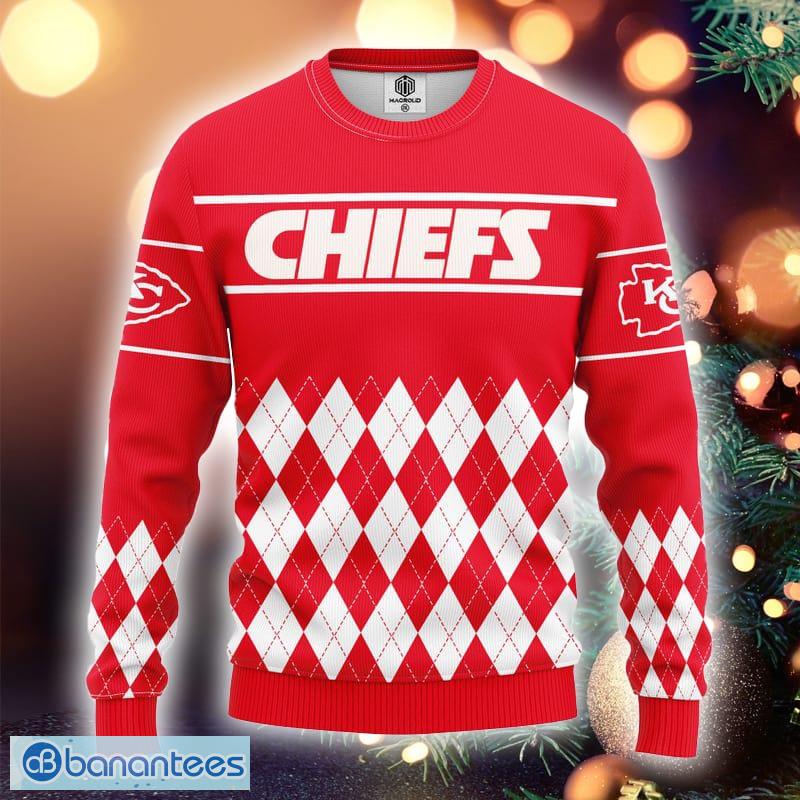 Christmas Gift Kansas City Chiefs USA Football Season Ugly Christmas Sweater