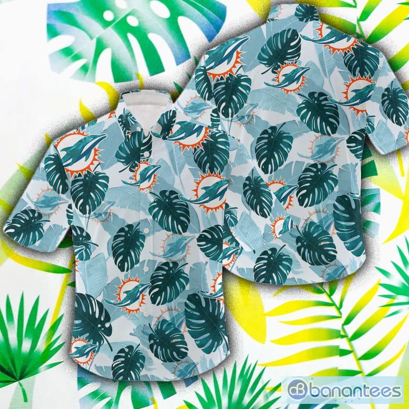 Miami Dolphins NFL Mens Thematic Stadium Print Hawaiian Shirt -  Freedomdesign