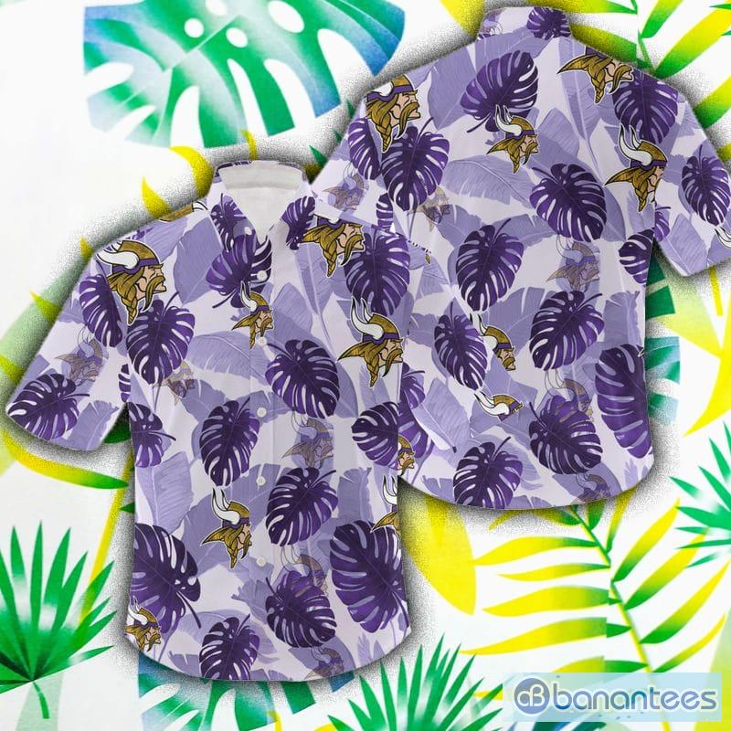 Minnesota Vikings NFL Flower Hawaiian Shirt Great Gift For Fans