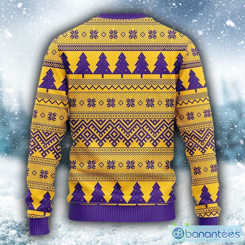 NFL Minnesota Vikings Custom Name And Number Cute Ugly Christmas Sweater  Christmas Gift - Banantees