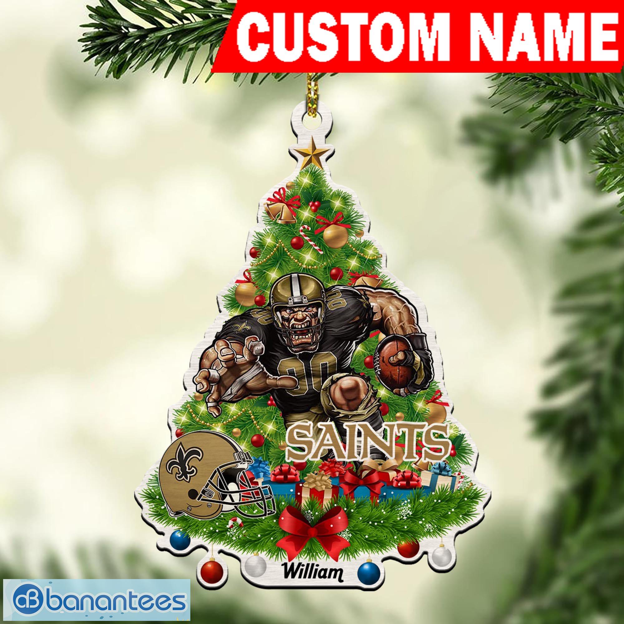 NFL New Orleans Saints Christmas Tree Personalized Christmas Ornaments - NFL New Orleans Saints Christmas Tree Personalized Christmas Ornaments NFL New Orleans Saints Christmas Tree Personalized Christmas Ornaments - NFL New Orleans Saints Christmas Tree Personalized Christmas Ornaments