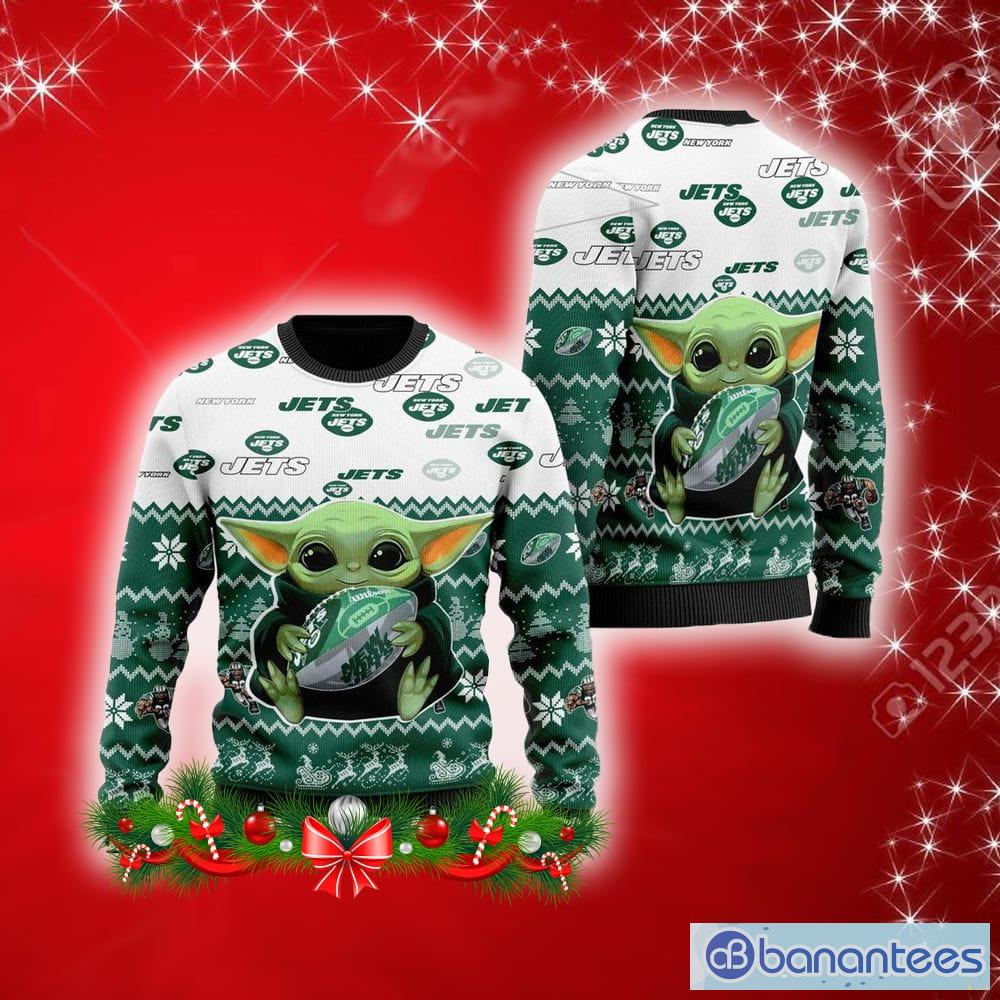 New York Jets Christmas Sweater Gingerbread Man Ugly Christmas Sweater  Christmas Gift