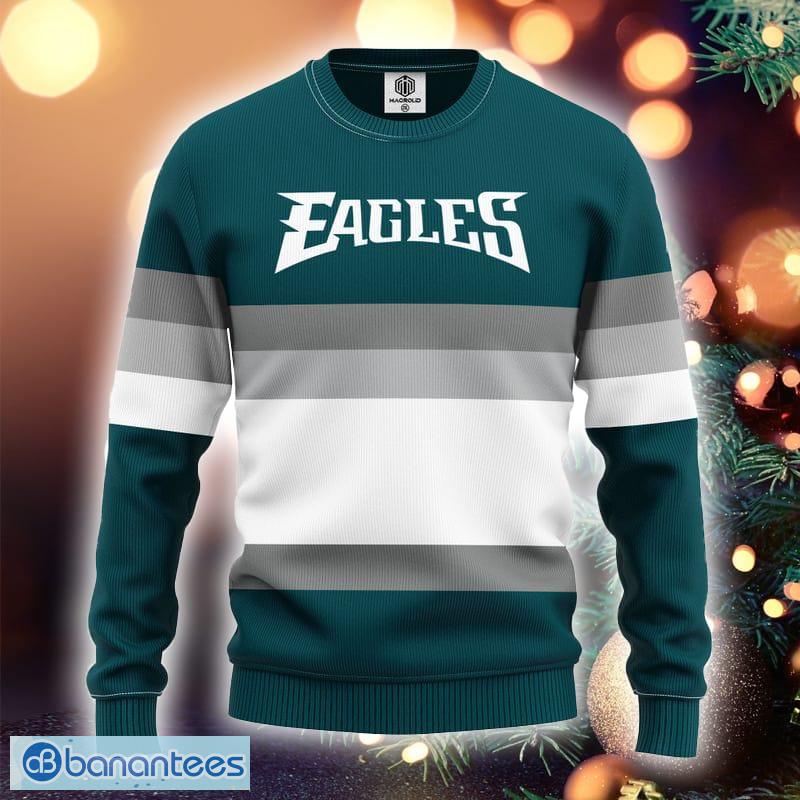 NFL Philadelphia Eagles New Season Tradition Ugly Christmas 3D Sweater -  Banantees