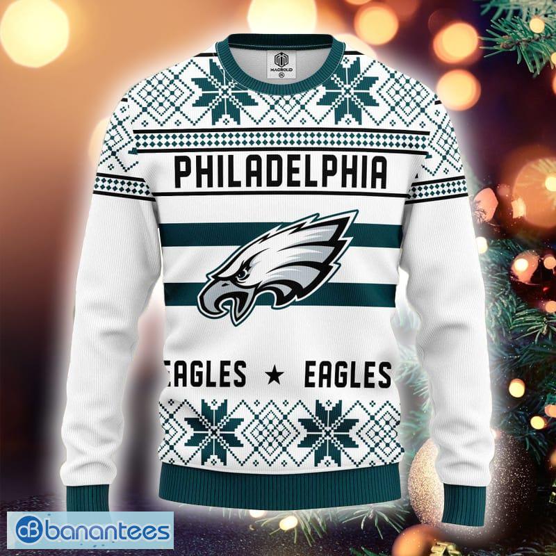 NFL Philadelphia Eagles New Season Tradition Ugly Christmas 3D Sweater -  Banantees