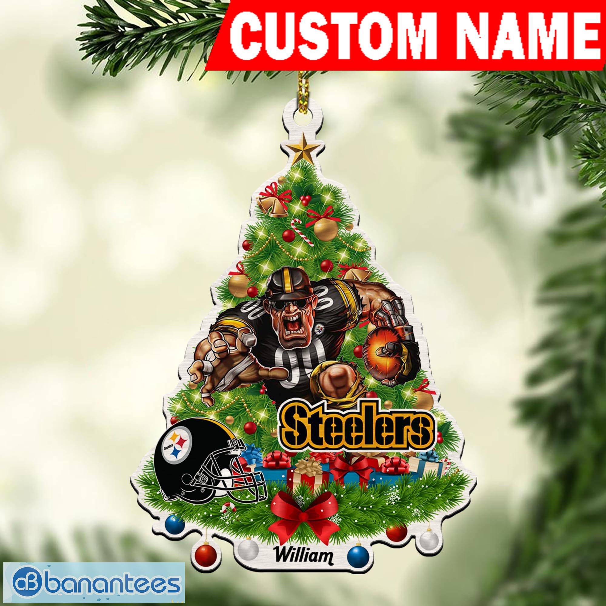 Philadelphia Eagles NFL Fans Christmas Ornament Custom Name