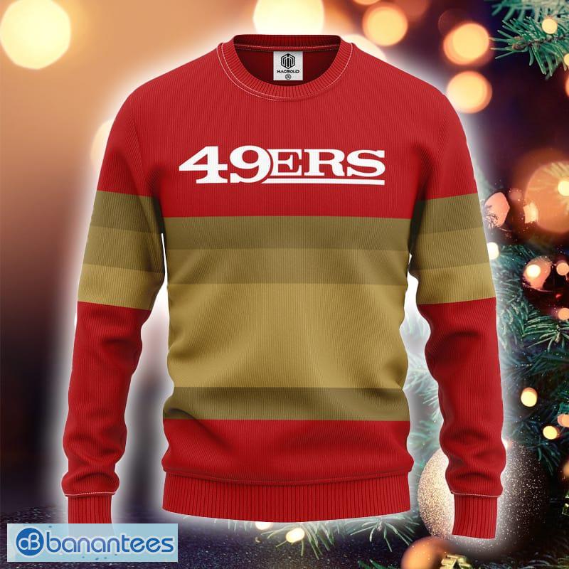 San Francisco 49ers 3D Ugly Christmas Sweater