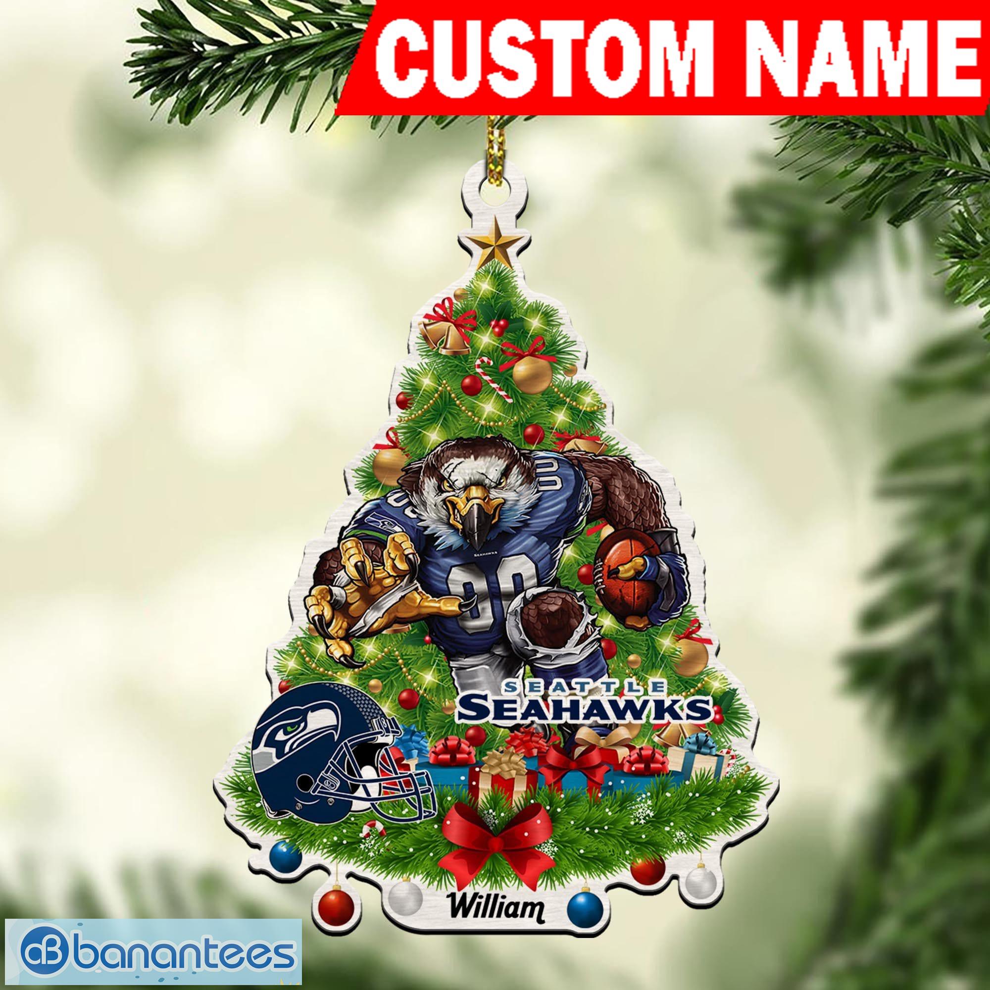 NFL Seattle Seahawks Christmas Tree Personalized Christmas Ornaments - NFL Seattle Seahawks Christmas Tree Personalized Christmas Ornaments NFL Seattle Seahawks Christmas Tree Personalized Christmas Ornaments - NFL Seattle Seahawks Christmas Tree Personalized Christmas Ornaments