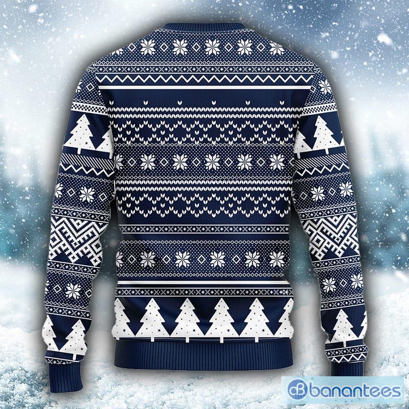 Seattle Seahawks Blue Ugly Christmas Sweater (Sweater Size: XX-Large)