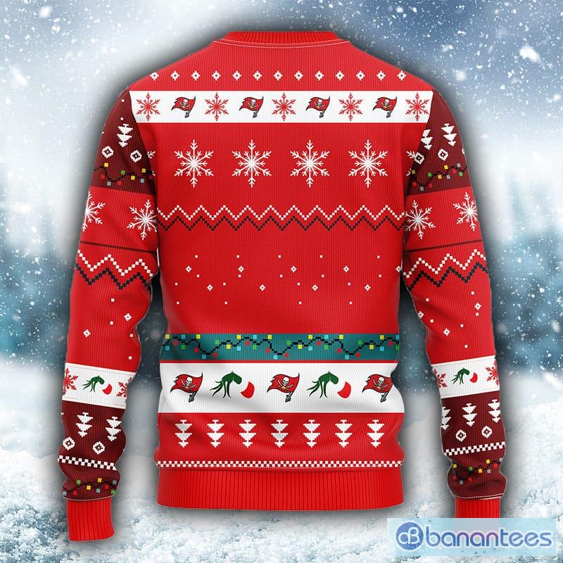 Tampa Bay Buccaneers Snowflakes Pattern Ugly Christmas Sweater