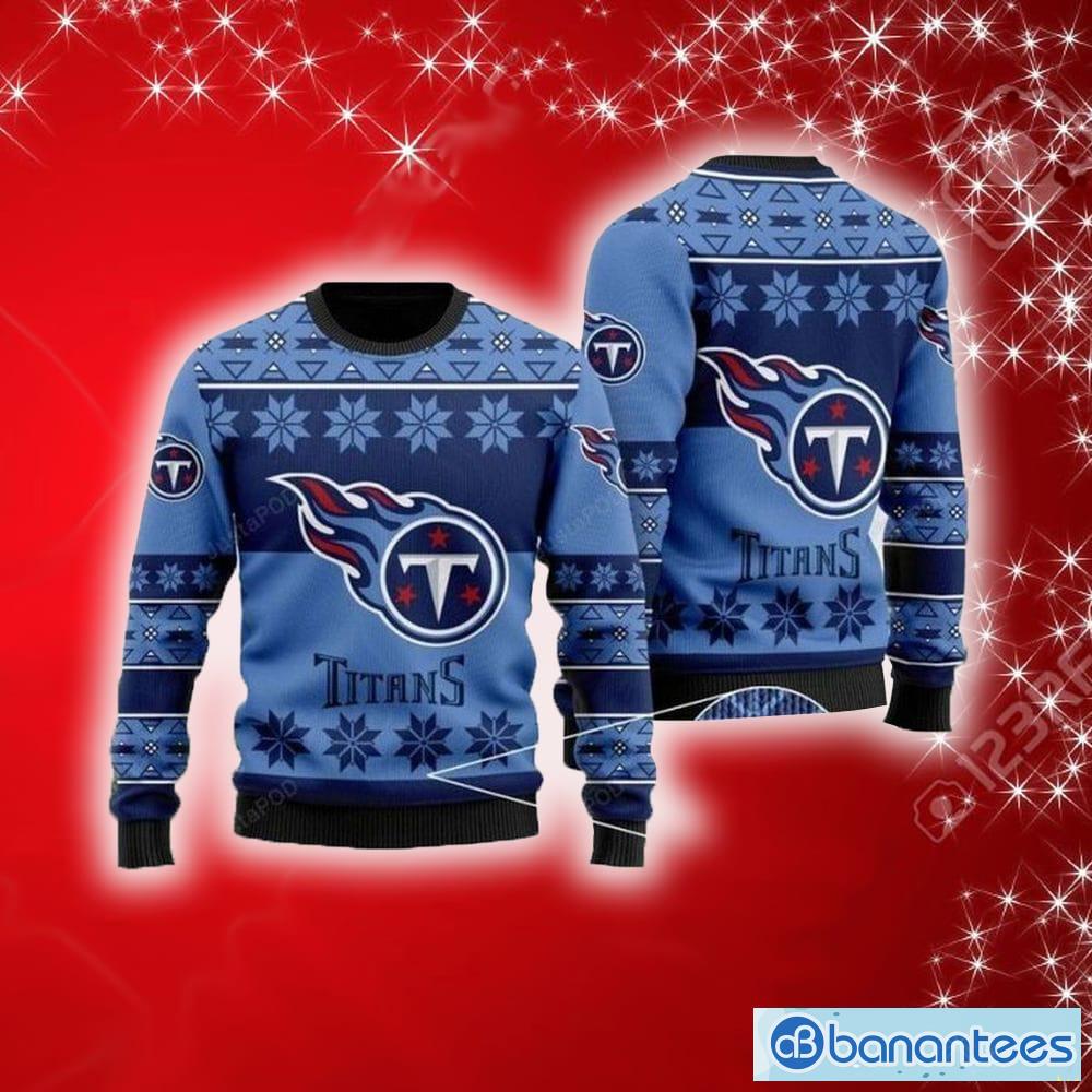 Tennessee Titans Dab Santa Ugly Christmas Sweater - Banantees