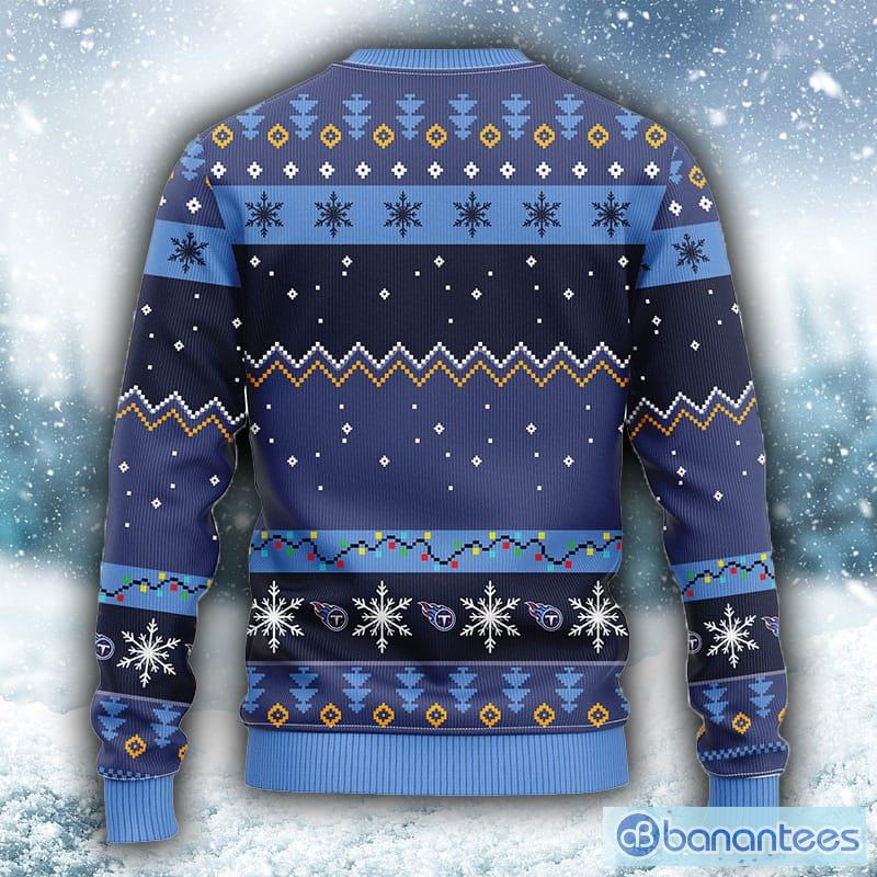 Tennessee Titans Dab Santa Ugly Christmas Sweater - Banantees