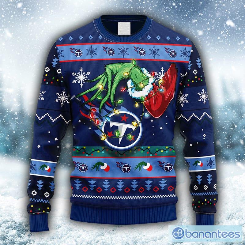 NFL Tennessee Titans Christmas Gift 3D Ugly Christmas Sweater For