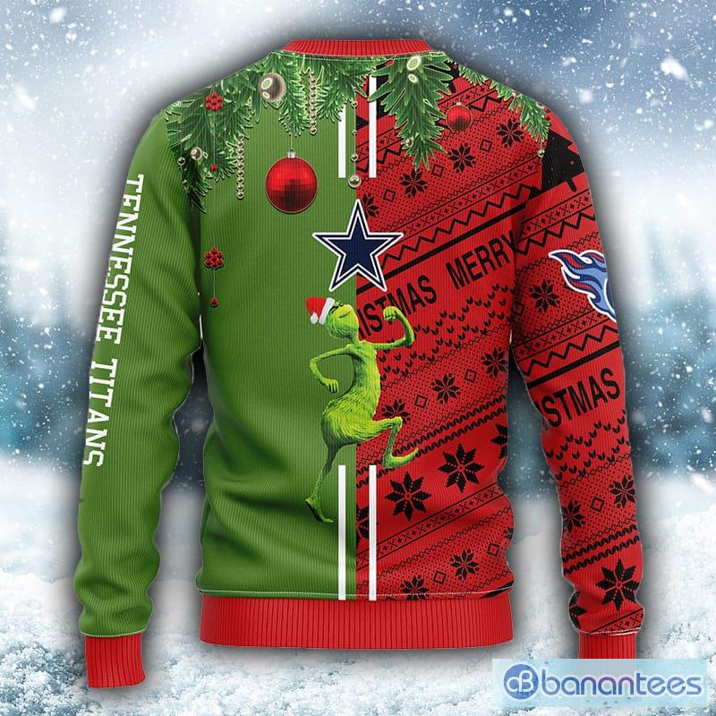 Tennessee Titans Christmas Cool Grinch Ugly Christmas Sweater