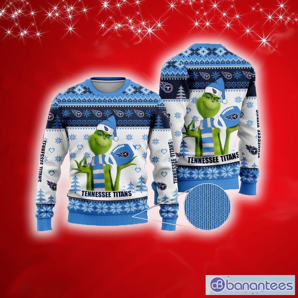 Buffalo Bills Funny Grinch Ugly Christmas Sweater - Banantees