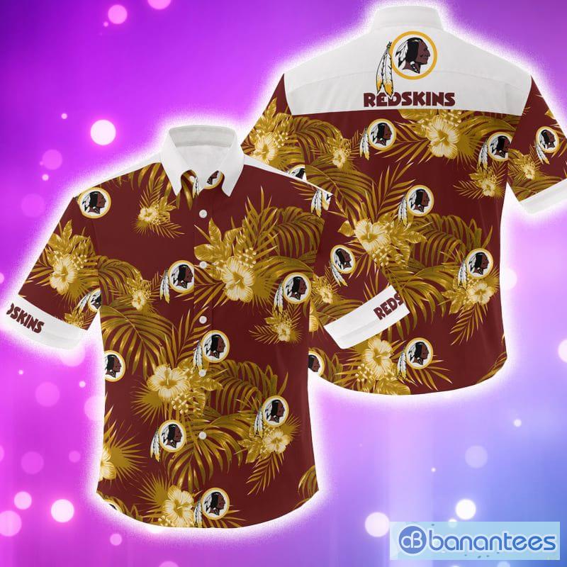 Washington Redskins NFL Fans Cat Graphic Hawaiian Shirt And Short -  Banantees