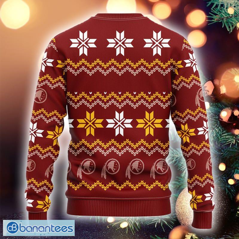 NFL Washington Redskins New Season Fashion Ugly Christmas 3D Sweater -  Banantees