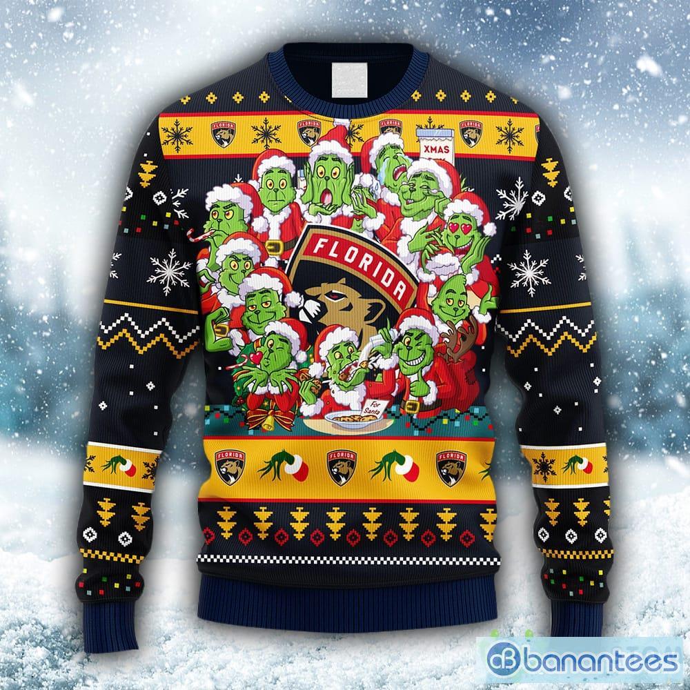 Boston Bruins Christmas Santa Claus Ugly Sweater For Men Women -  Reallgraphics