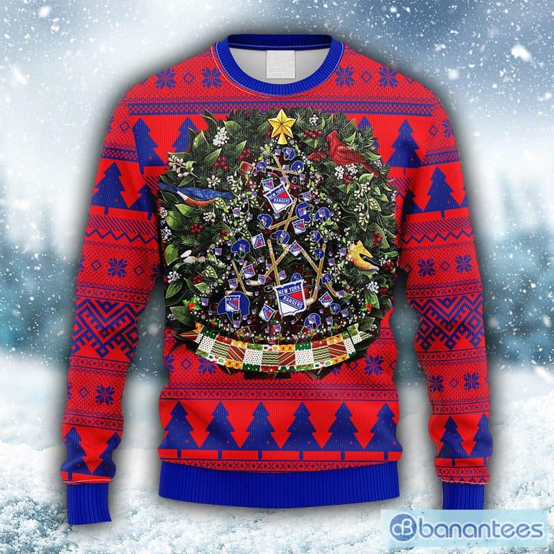 New york outlet rangers christmas sweater