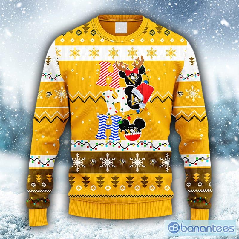 Personalized NHL Pittsburgh Penguins Special Ugly Christmas All Over Print  3D Hoodie Unisex Hoodie Tshirt Sweatshirt