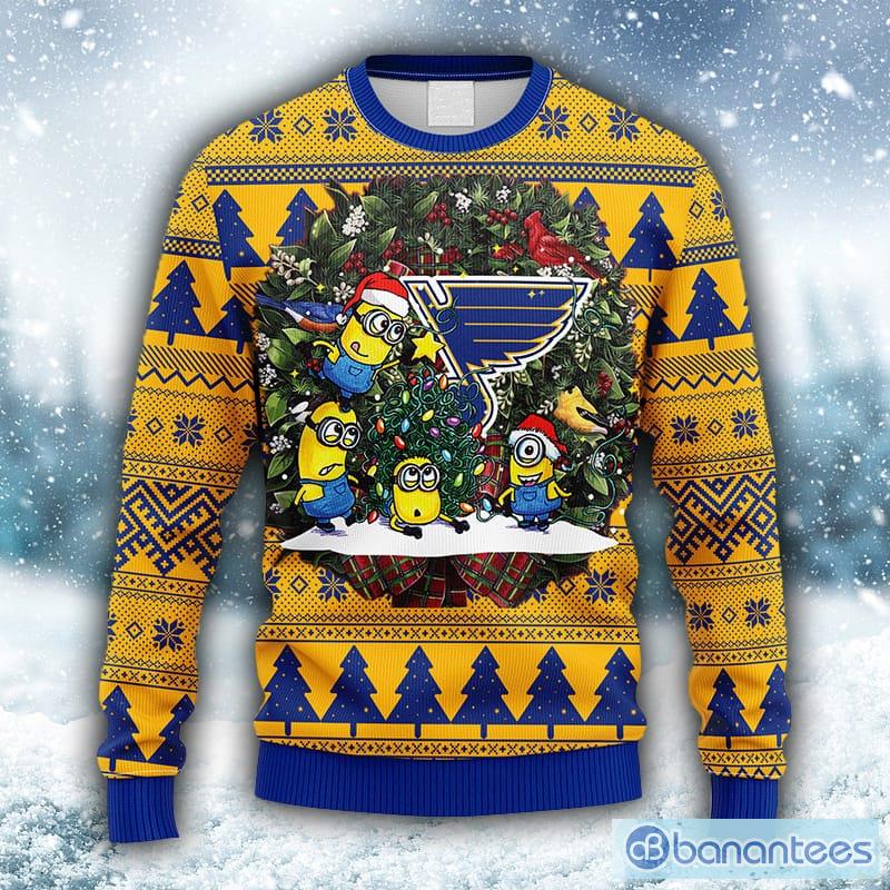 St. Louis Blues Pub Dog Christmas Ugly Sweater Cute Gift For