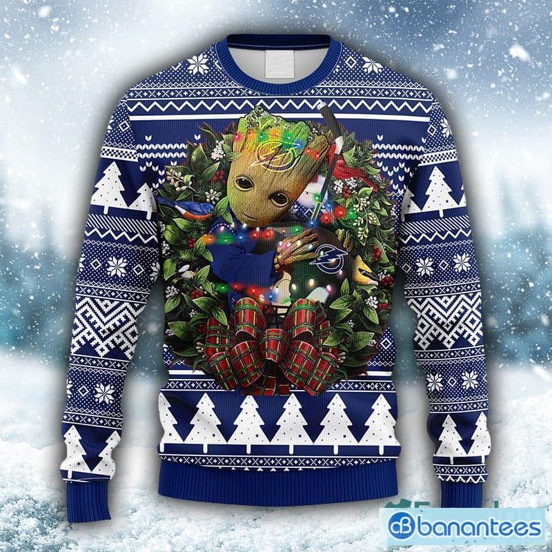 Tampa Bay Lightning Ugly Christmas Sweater, All Over Print