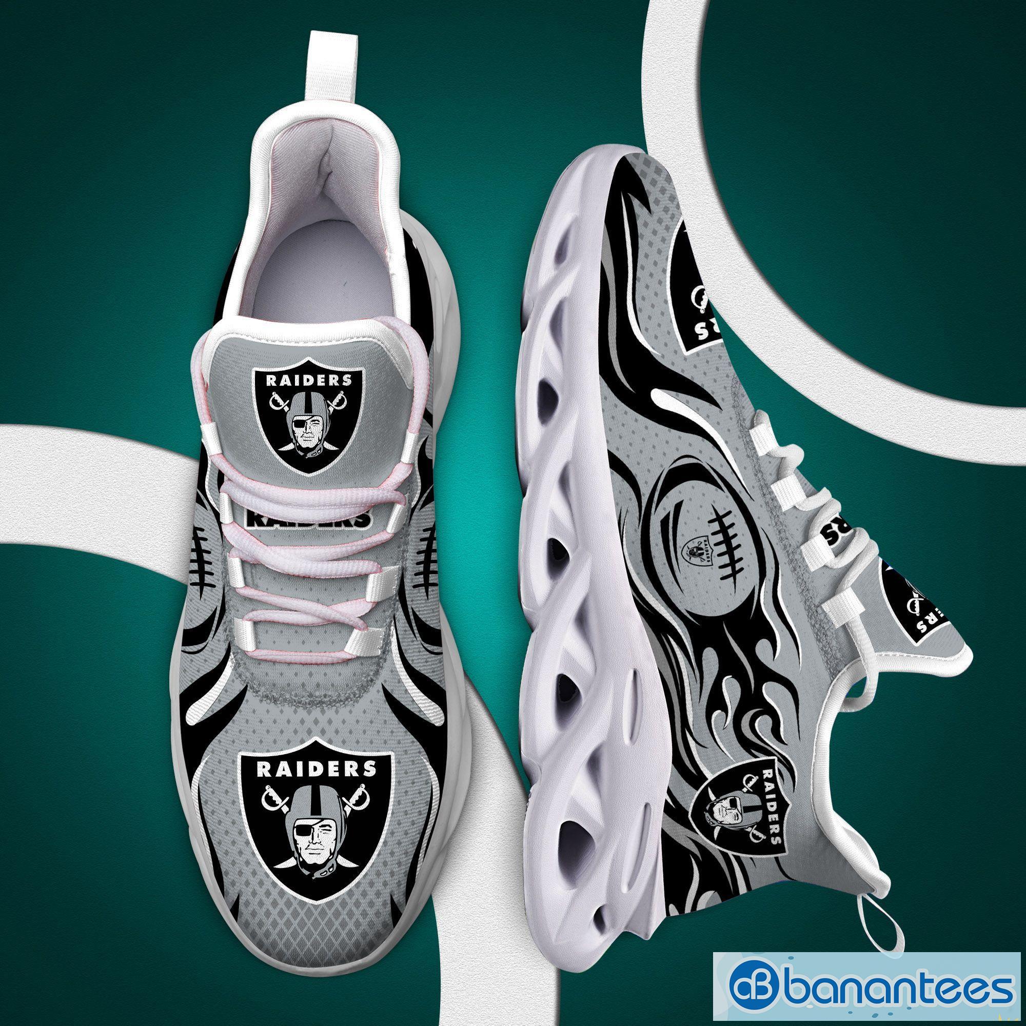 Oakland Raiders Custom Name Max Soul Shoes Best Gift For Men And Women