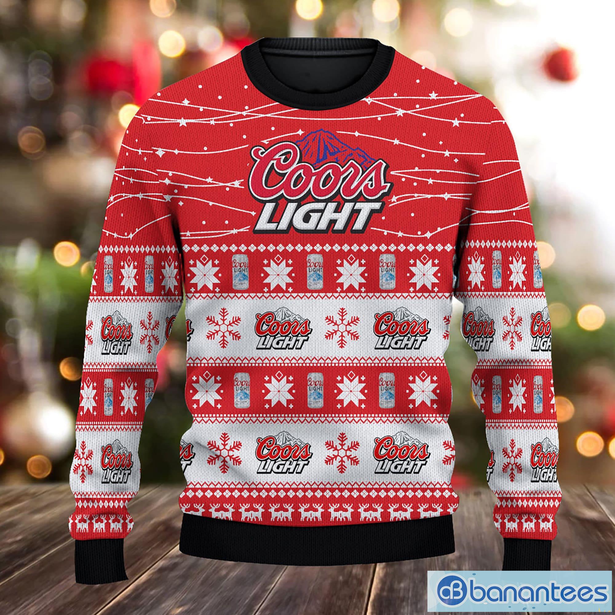 Coors Light Beers It's In My DNA Ugly Christmas Sweater Gift For Men And  Women - Banantees