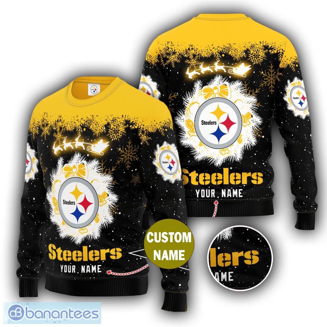 Steelers Christmas Sweater Touchdown Pittsburgh Steelers Gift