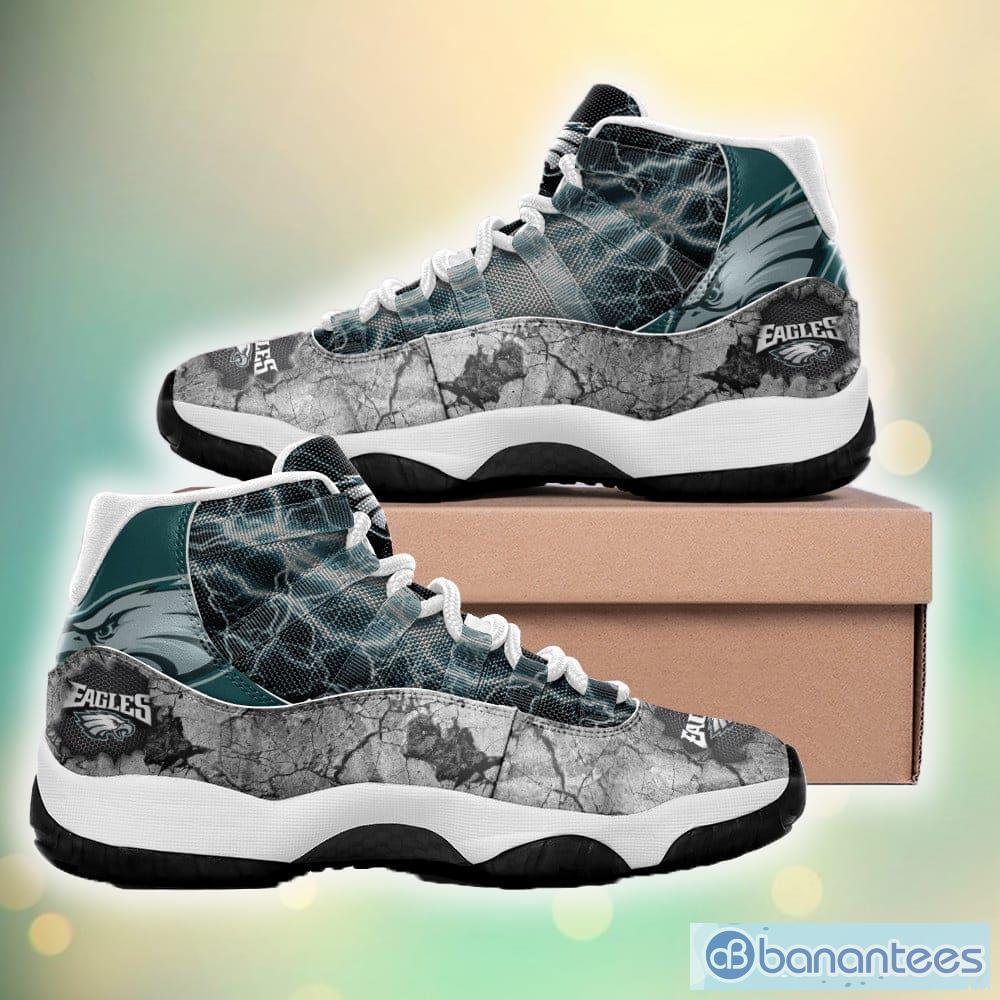 Philadelphia Eagles Logo Air Jordan 11 Shoes