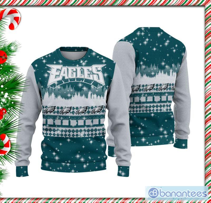 New York Jets Christmas Pattern Ugly Christmas Sweater Christmas Gift -  Banantees