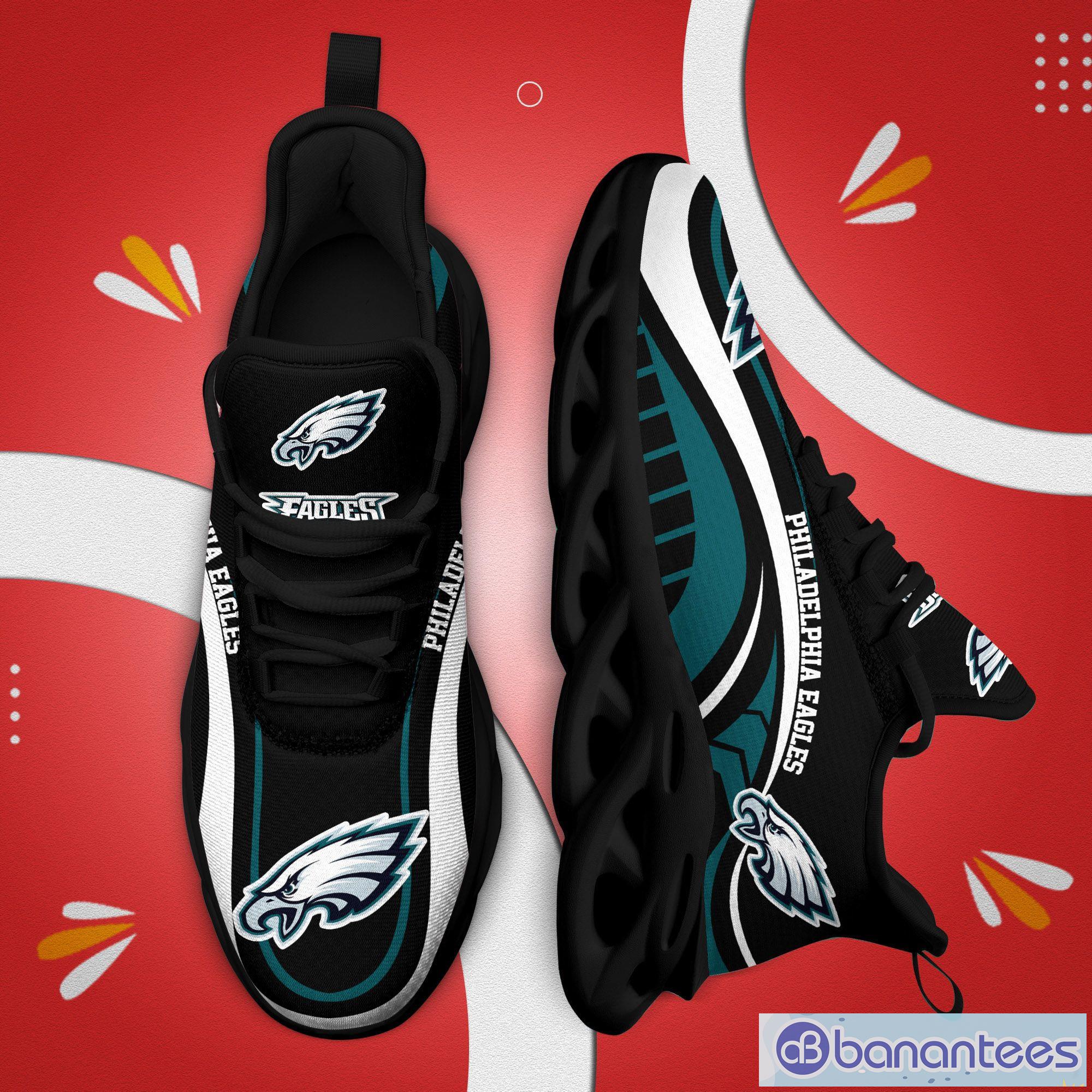 Philadelphia Eagles Logo Pattern Air Jordan 13 Sneaker Shoes