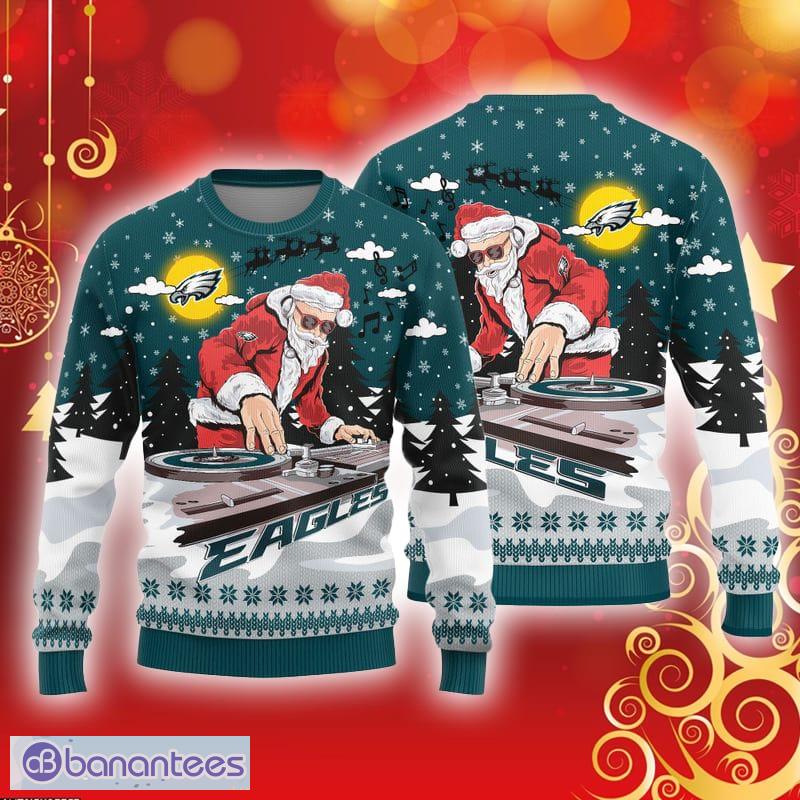 NFL Philadelphia Eagles New Season Festivity Ugly Christmas 3D Sweater -  Banantees