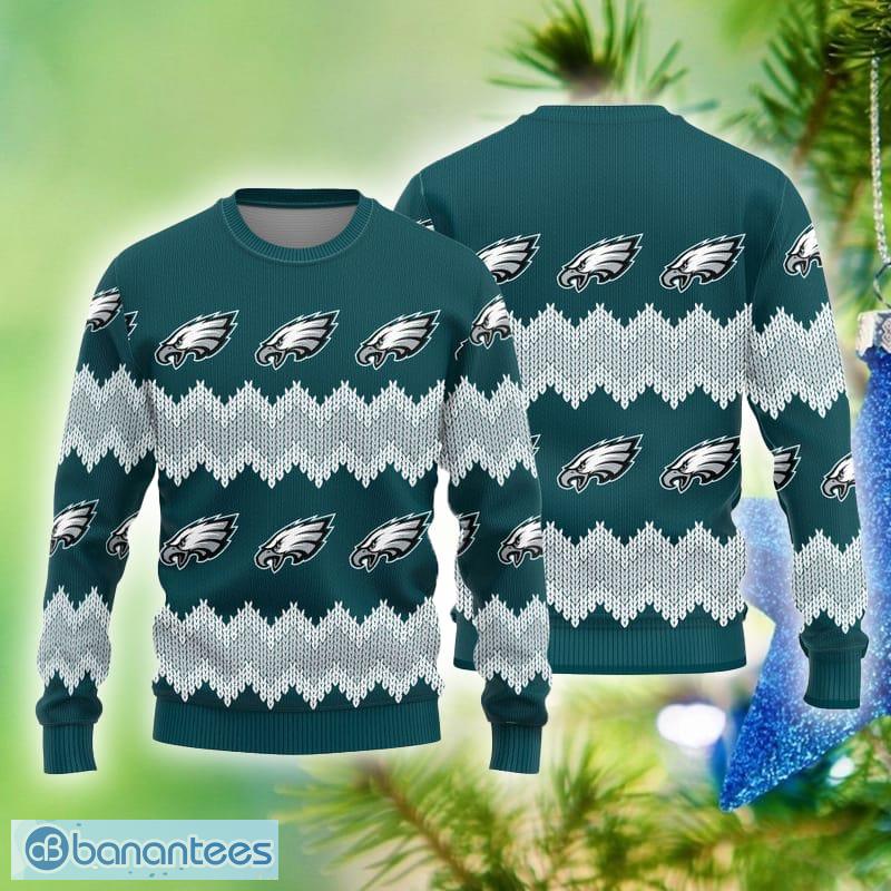 NFL Philadelphia Eagles Christmas Gift 3D Ugly Christmas Sweater For Men  And Women - Banantees