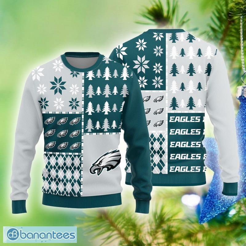 Seattle Seahawks Pine Tree Patterns 3D Sweater Funny Ugly Christmas For Men  And Women - YesItCustom