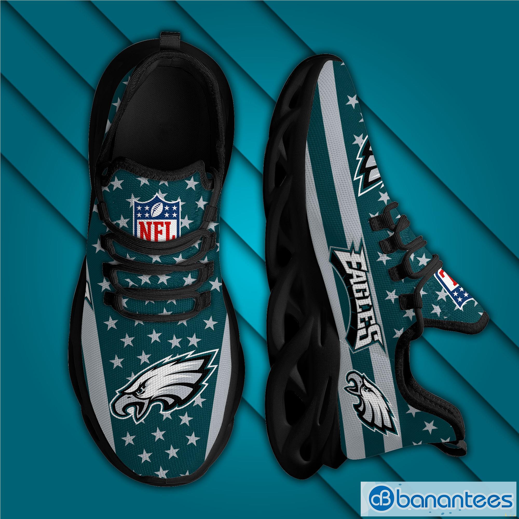 Custom Number And Name Nfl 3D Hawaiian Shirt Philadelphia Eagles Star Men  And Women For Fans - Banantees