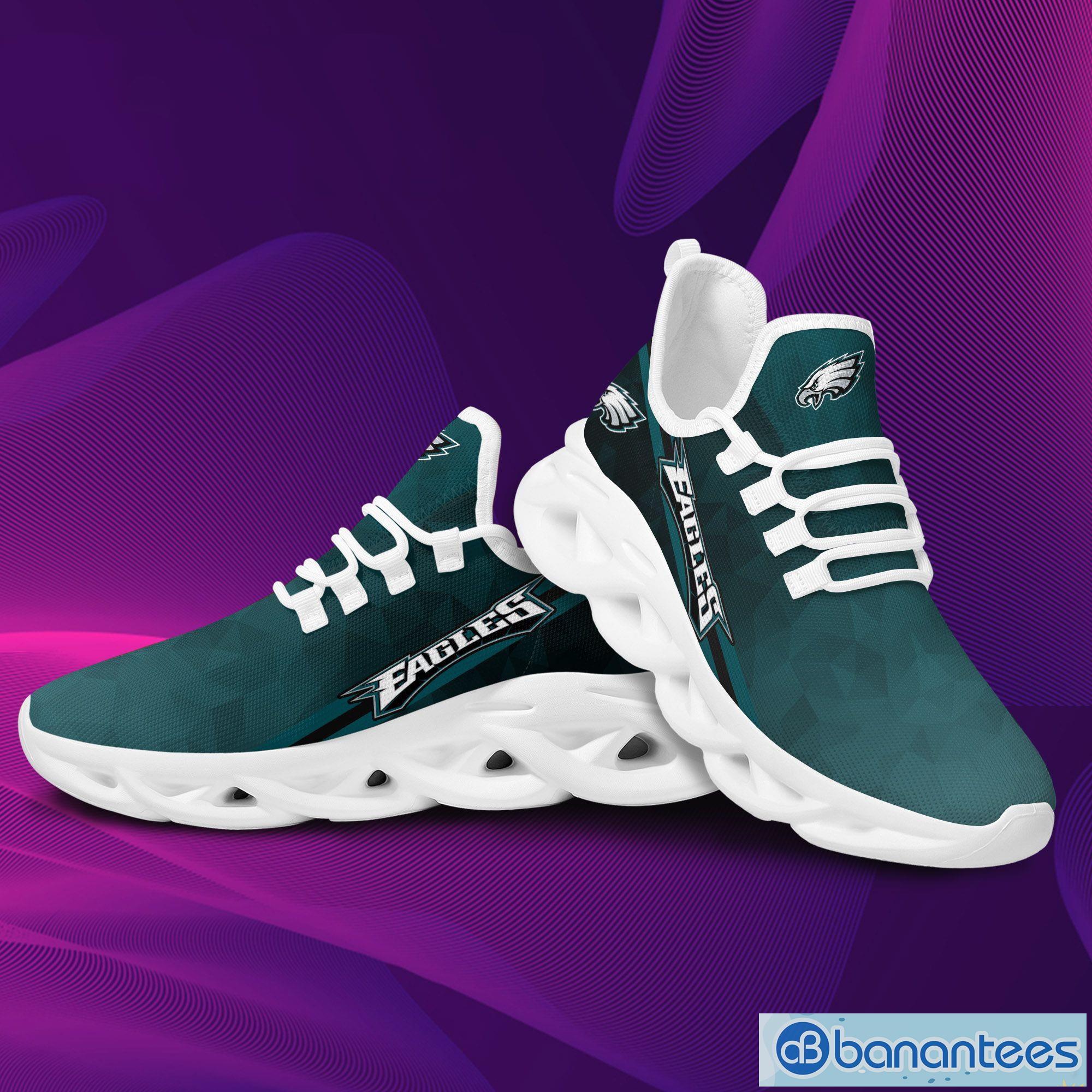 Philadelphia Eagles Max Soul Sneakers Custom Name Running Shoes For Fans -  Freedomdesign