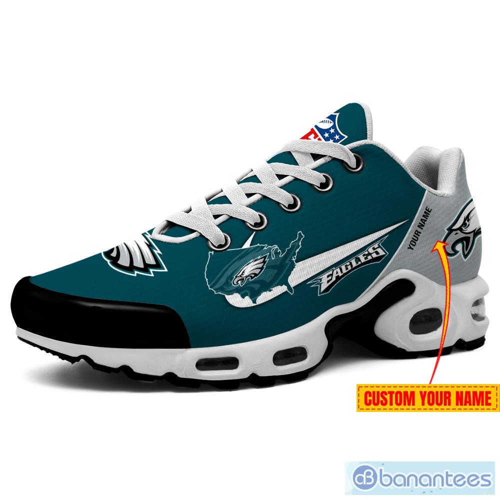 Philadelphia Eagles NFL Air Cushion Shoes Custom Name Men Women