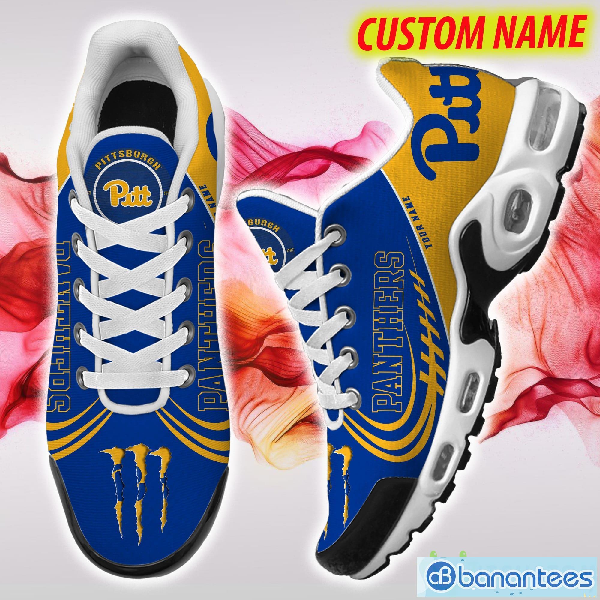 Custom Name Buffalo Bills New Logo Air Cushion Sports Shoes Men Women -  Banantees