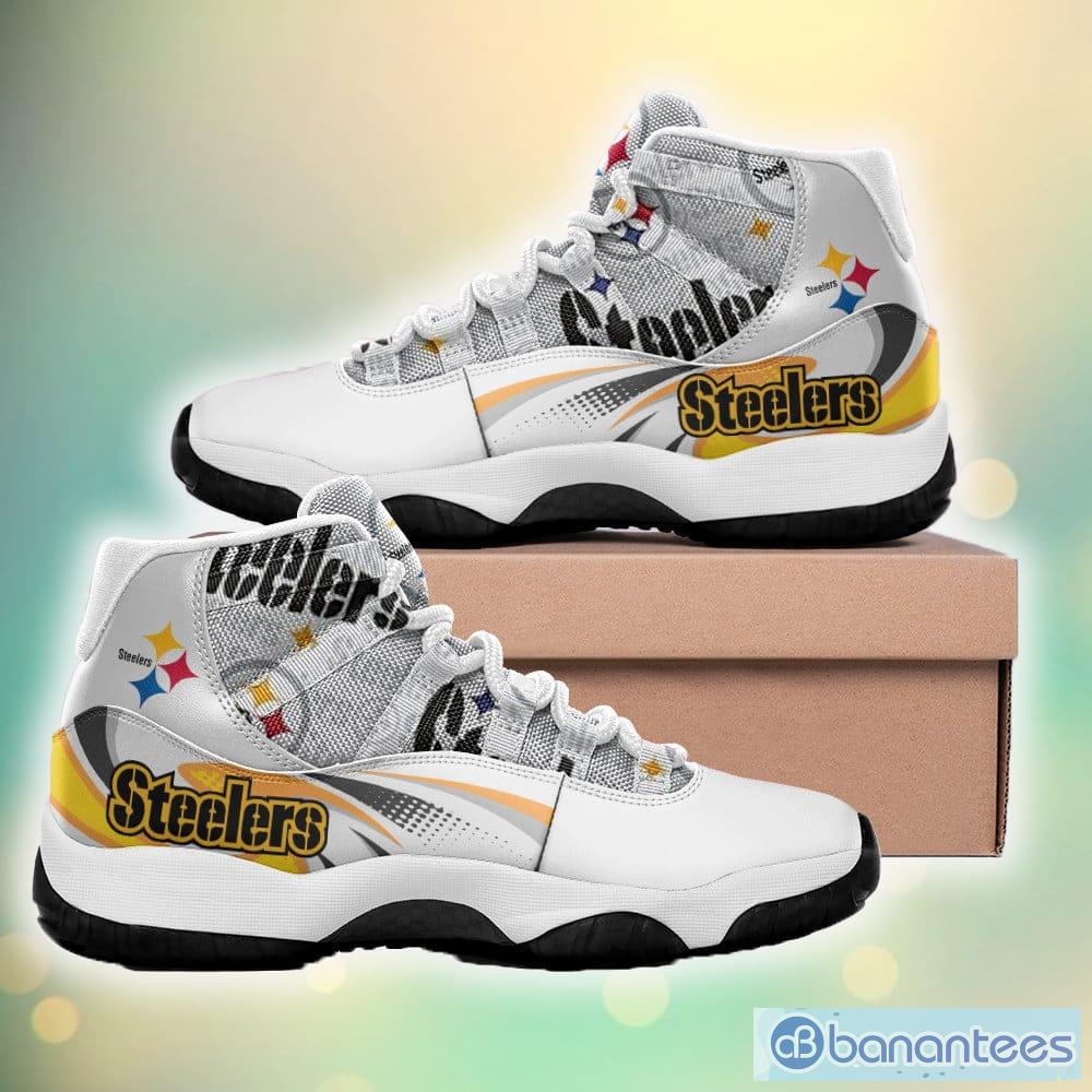 Pittsburgh Steelers NFL Air Jordan 11 Sneakers Shoes Gift For Fans -  Banantees