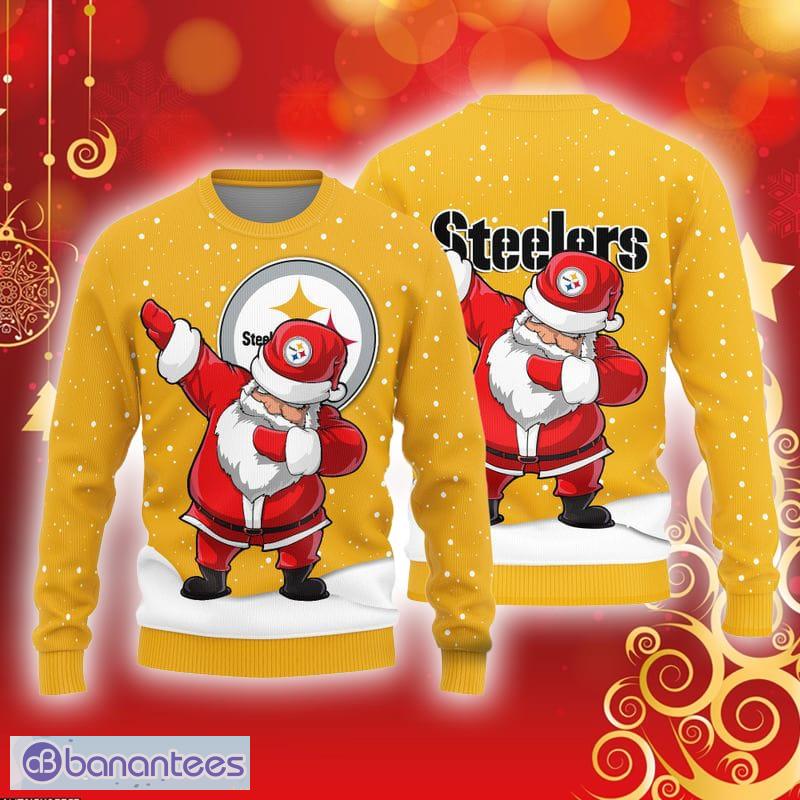 Pittsburgh Steelers Ugly Christmas Sweater For Fans - Banantees