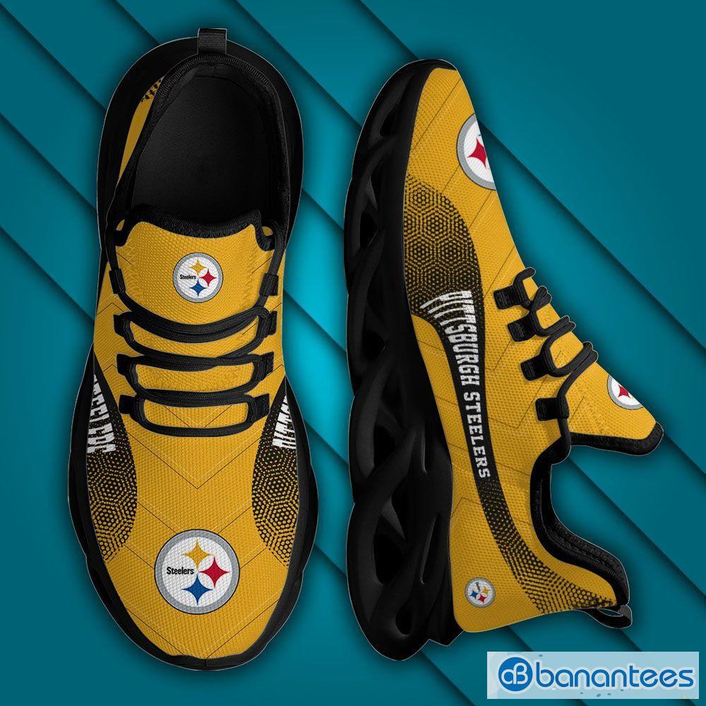 Pittsburgh Steelers Women's Canvas Stripe Shoes Size: Small