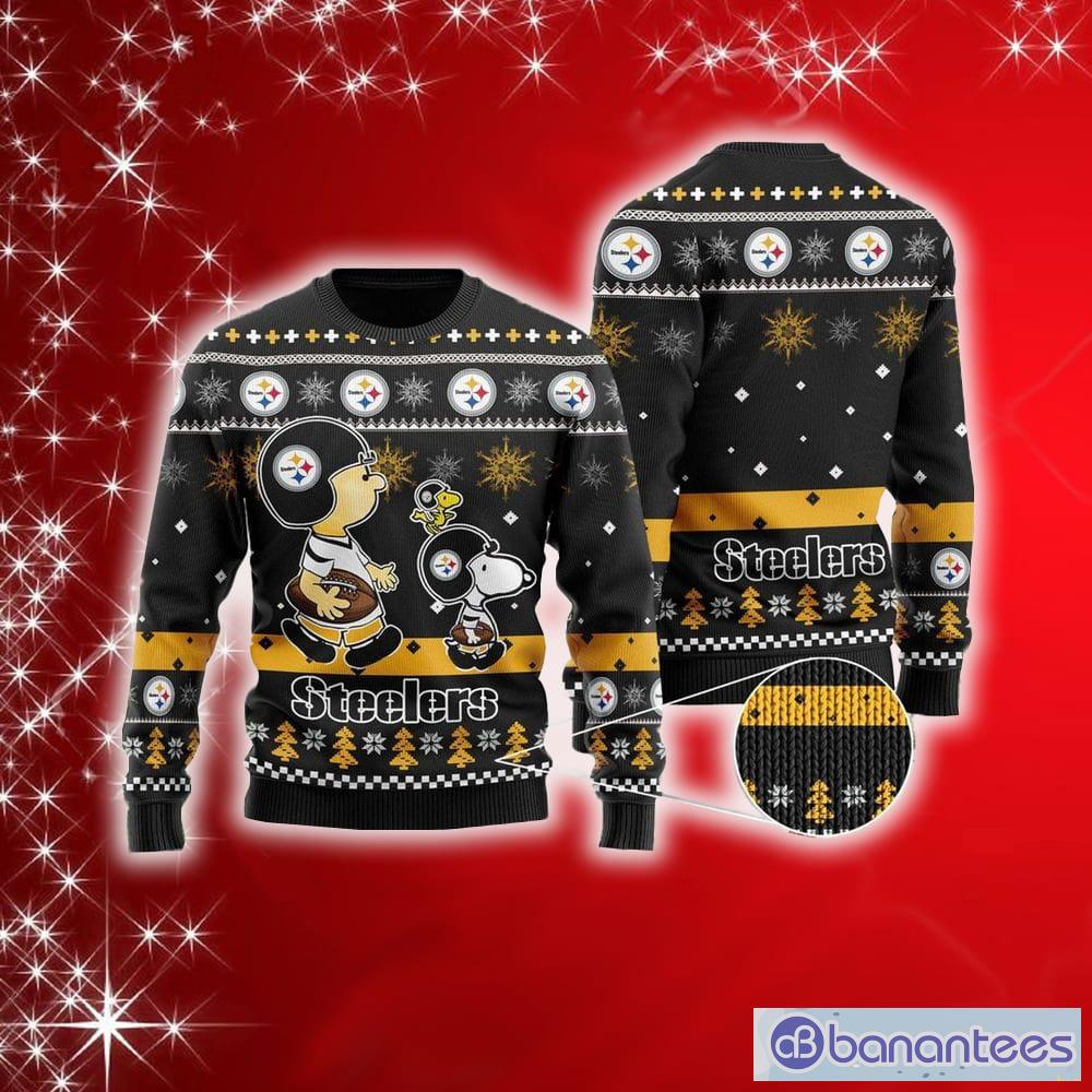 Snoopy Pittsburgh Steelers Ugly Sweater - T-shirts Low Price