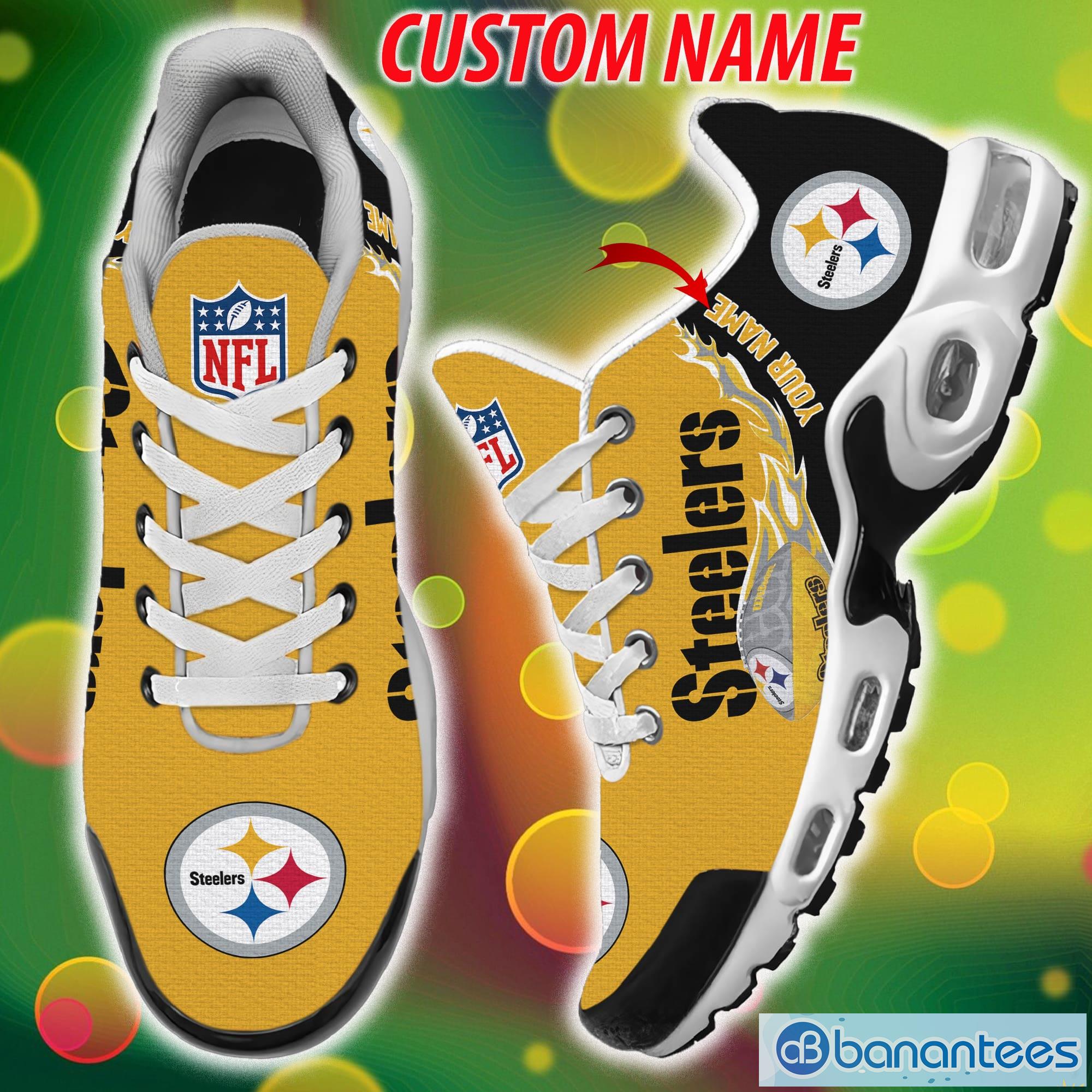 Pittsburgh Steelers State Proud NFL Team Sneakers Custom Name Air