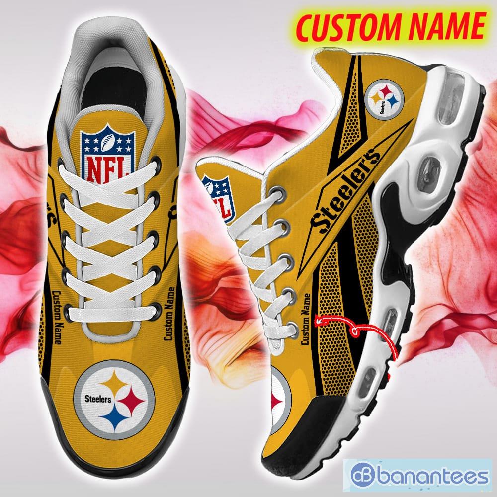 Pittsburgh Steelers NFL Premium Air Cushion Sports Shoes Custom Name For Men  Women