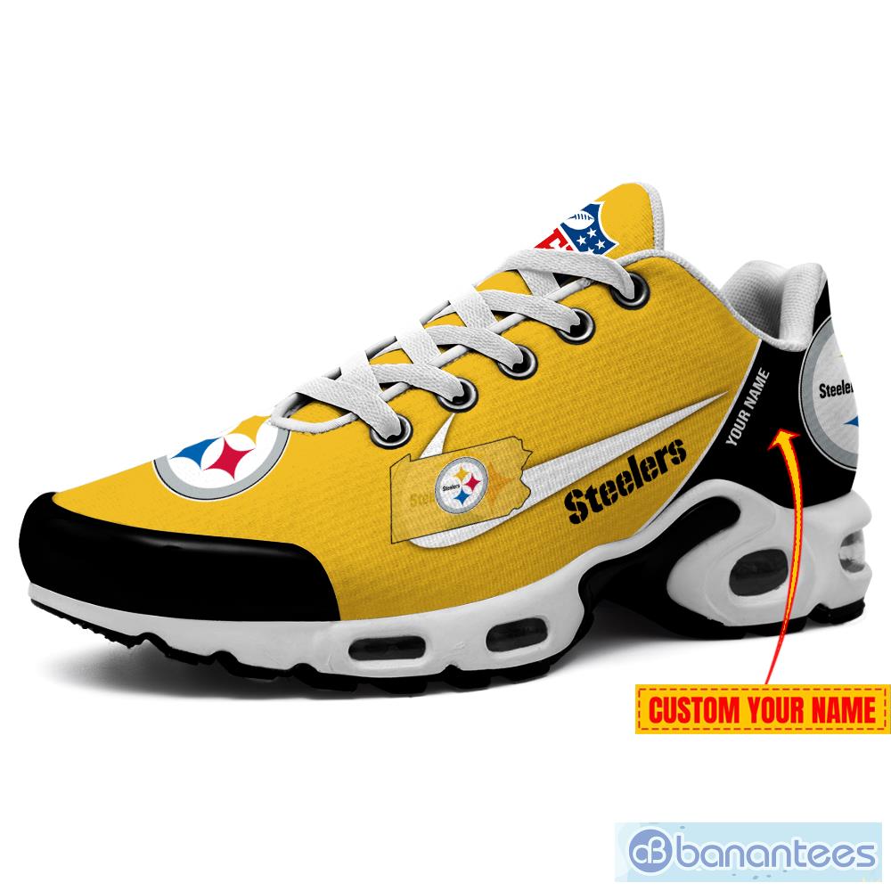 Pittsburgh Steelers State Proud NFL Team Sneakers Custom Name Air Cushion  Shoes For Fans - Banantees