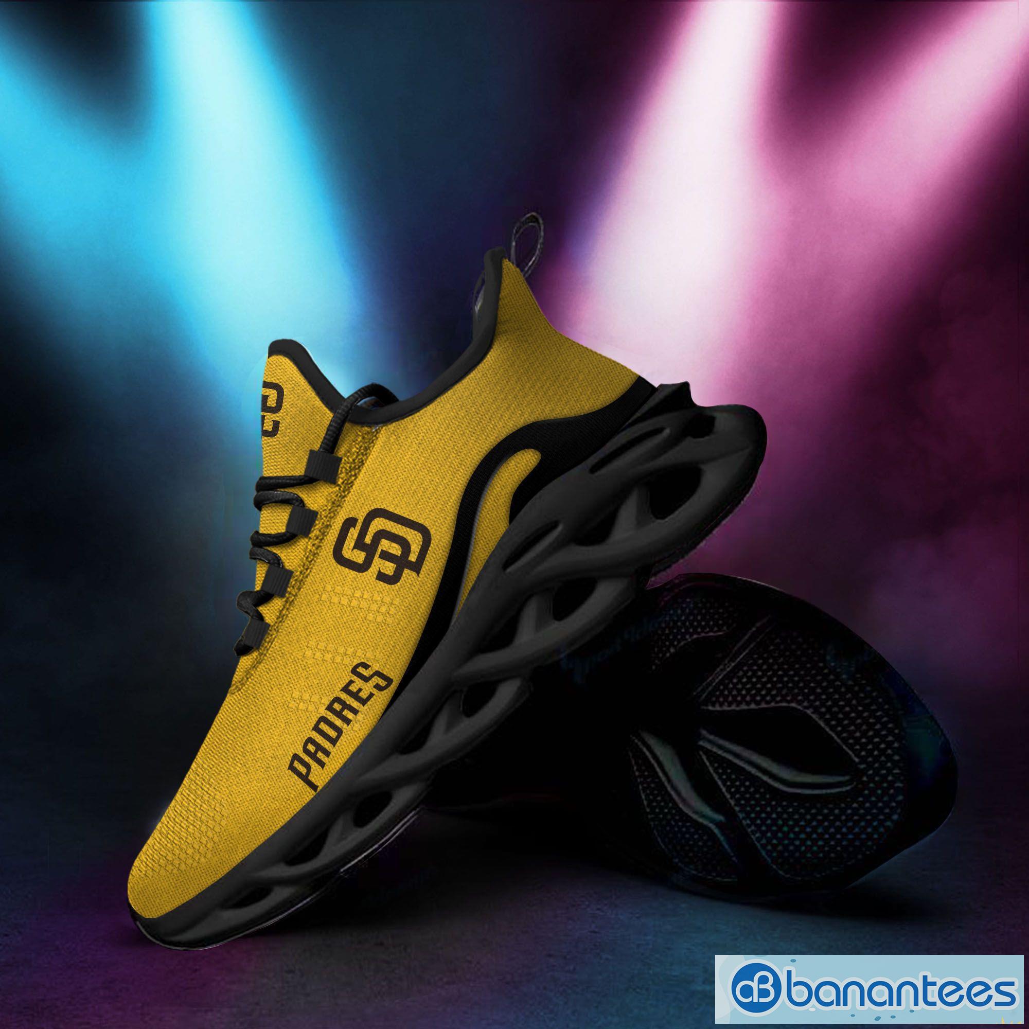 San Diego Padres Logo Running Sneaker Max Soul Shoes Gift For Men And Women  - Banantees