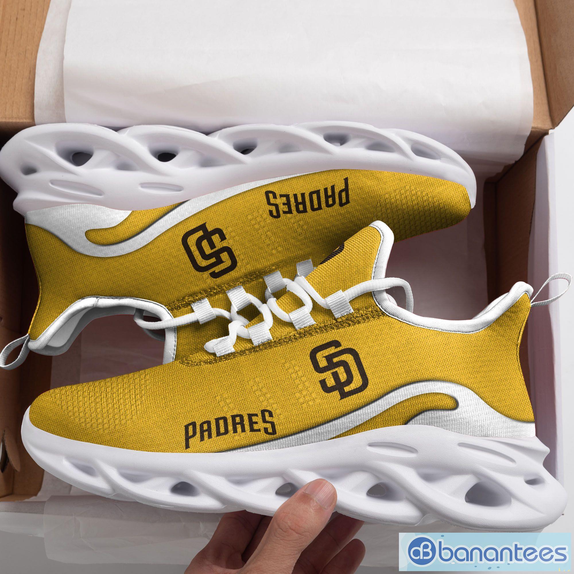 San Diego Padres Logo Running Sneaker Max Soul Shoes Gift For Men